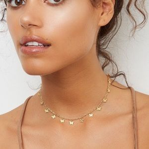 Butterflies necklace